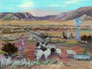 "Shepherd and his flock"