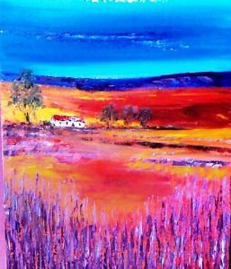 "Purple land"