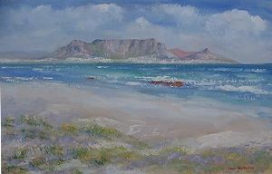 "Table Mountain from Blouberg"
