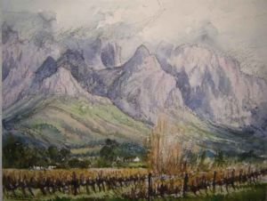 "Groot Drakenstein Mountains, Franschhoek "