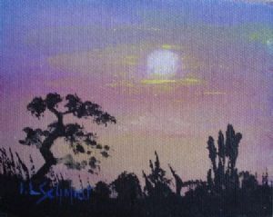 "Vibrant Silhouette 1 of 3"