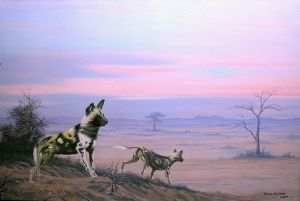 "Wild Dogs at Dawn"