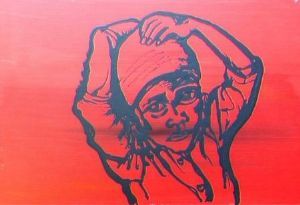 "Girl on Red"