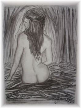 "Nude in Forest"