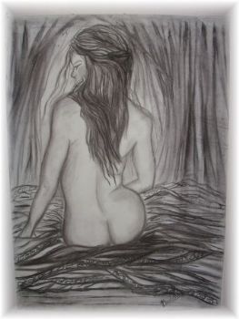 "Nude in Forest"
