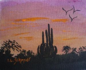 "Mini African Sunset 2"
