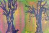 "Trees Six Diptych"