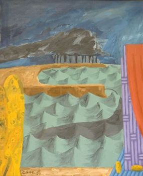 "Landscape with Storm"