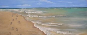 "Footprints in the sand"