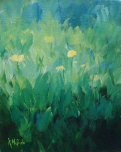 "Impressionist Daisies"