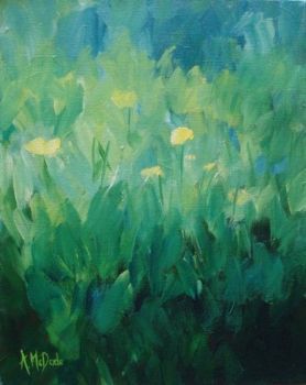 "Impressionist Daisies"