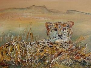 "Cheetah in The Namib"