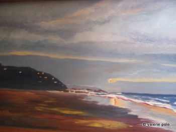 "Wilderness Beach at Dawn"