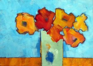 "Poppy Still Life Study (In the USA)"