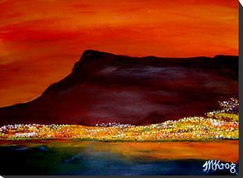 "Cape Town at Night"