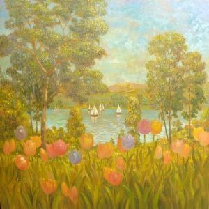 "Tulips and Sailing Boats"