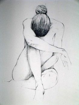 "Nude, at rest"