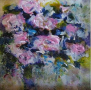 "Pink Roses 3/3 Set"