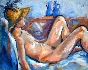 "Nude With Hat"