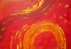 "Orange Swirl"