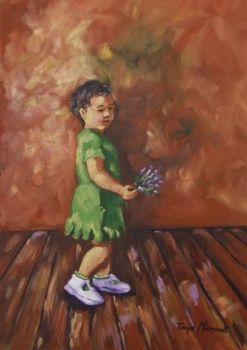 "Girl Pondering"