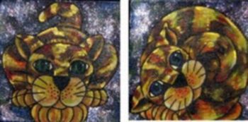 "Kitties (set of 2)"