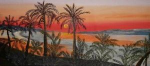 "Mauritian Sunset"