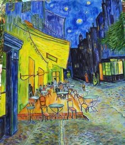 "Cafe in Arles After Van Gogh"