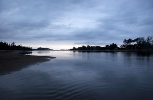 "Nightfall, Amatikulu Lagoon"