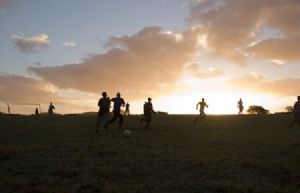 "Evening Soccer Game 2, Transkei"