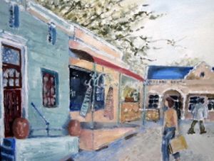 "Shopping in Riebeek Kasteel"