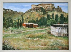 "Mushroom Rock, Clarens"