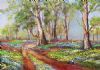 "Bluegum Trees in Springtime"