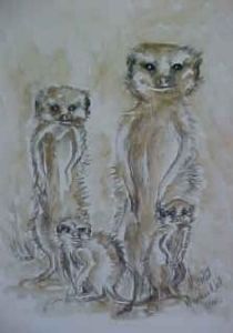 "African Desert Family"