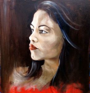 "Amy in Red"
