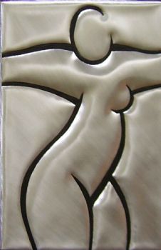 "The Stretch - Nude in Metal 1/1"