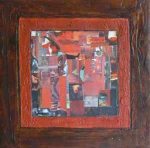 "Colours! Collage Red"