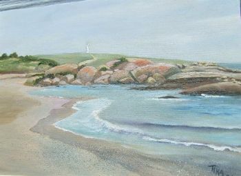 "Tieties Bay Scene RESERVED"
