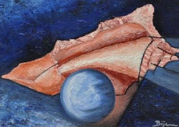 "Sea,shell and moon"