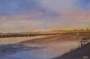 "Sunset from Amsterdamhoek, PE"