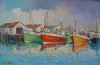 "Houtbay Harbour, fishing boats"