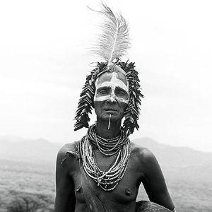 "Karo Woman, Ethiopia"