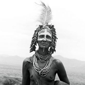 "Karo Woman, Ethiopia"