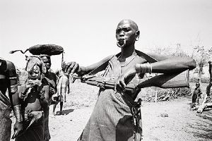 "Mursi Woman, Ethiopia"