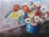 "Spring Flowers in a Bowl"