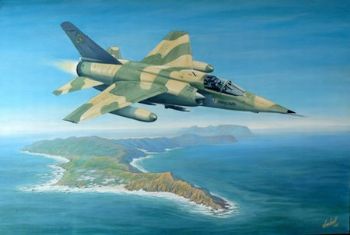 "SAAF Mirage F1-Z - Cape Point Plus 30 000ft "