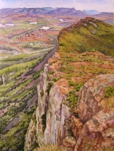"Viewed from the Kamdebo"