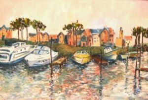 "Harbour Scene"