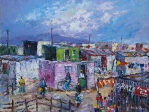 "Shopping at the Spaza"