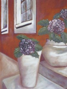"Hydrangeas on My Doorstep"